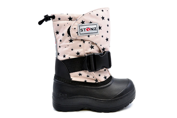 Trek - Star Print - Haze Pink/Black