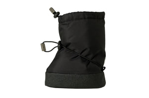 Baby Booties - Black - Side View - Weather-resistant Boots for Babies
