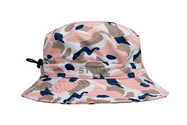 Bucket Hat - Camo - Pink