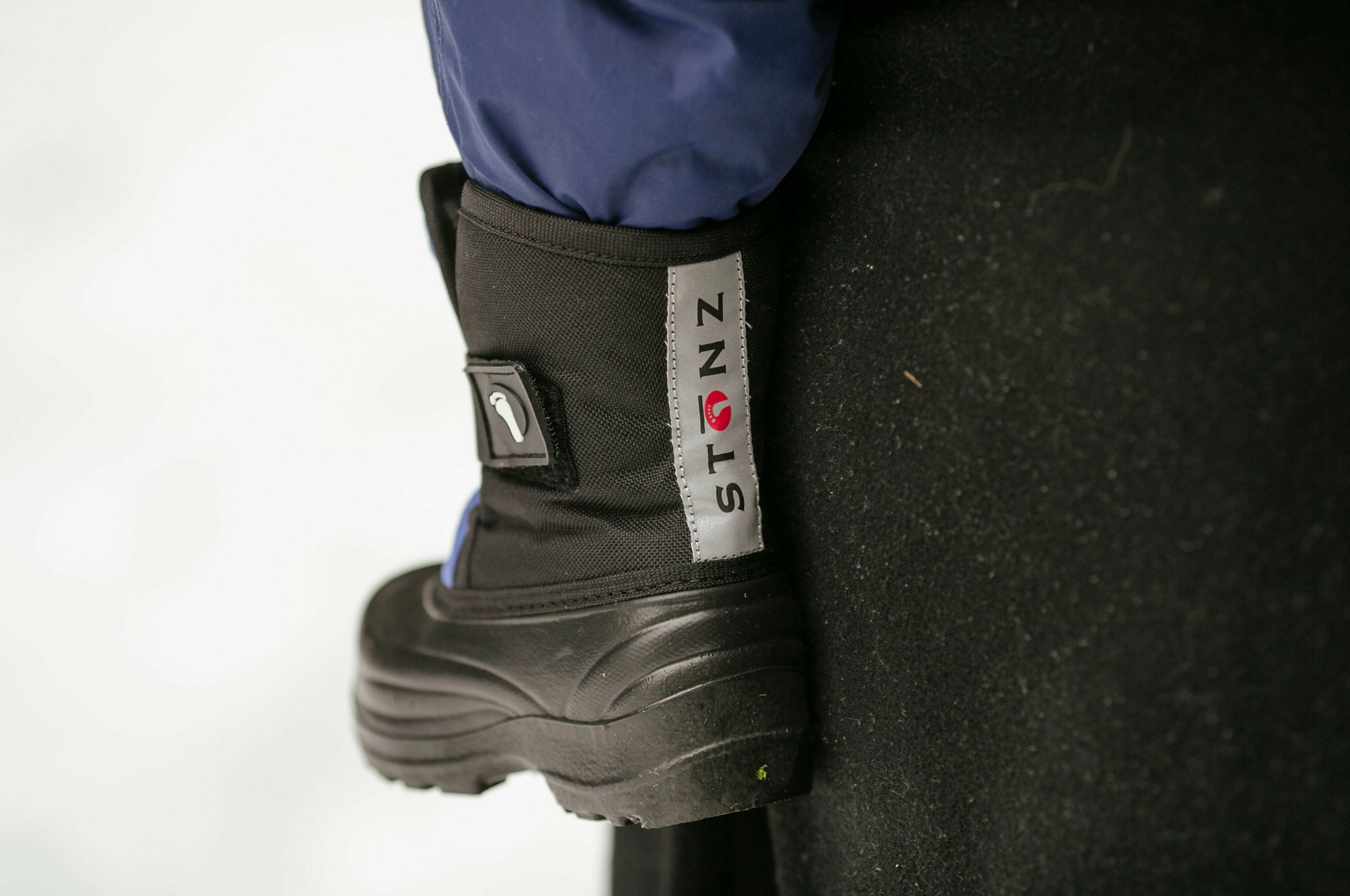 Scout Winter Boots - Grey/Black Stonz | | Shoes Weather-resistant - for Toddlers Reflective