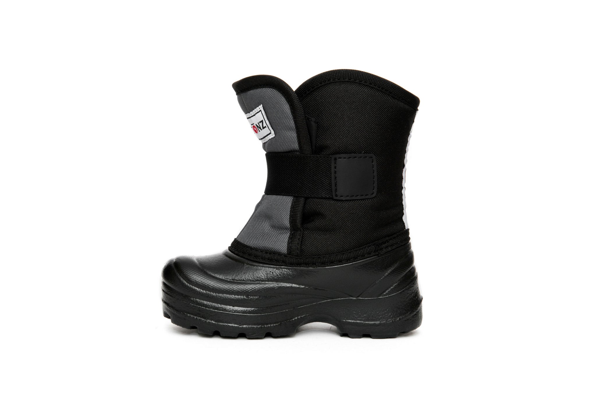 - for Boots Stonz | | - Weather-resistant Grey/Black Shoes Toddlers Reflective Winter Scout